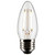 Satco | S21832 | 3W B11 LED Clear Medium Base 2700K 250 Lumens
