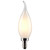 Satco | S21843 | 4W CA10 LED Frosted Candelabra 2700K 350 Lumens 120V