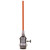 Satco | 80-2346 | Medium Base Lampholder 4pc. Solid Brass Prewired On/Off 10ft.