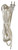 Satco | 80-2376 | Cord Set Silver 12 Foot with Warning Label
