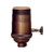 Satco | 80-2421 | On-Off Socket Dark Antique Cast Brass 1/8 IPS