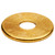 Satco | 90-1091 | Turned Brass Check Ring 1/8 IP Slip 1-1/4" D