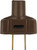 Satco | 90-1114 | Attachment Plug Brown Finish 18/2-SVT Wire 15A 125V