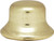 Satco | 90-139 | Steel Finial 1/4-27 1/2" Brass Plated