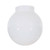 Satco | 50-727 | Lexan White Ball 6" D 3-11/64" Fitter