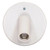 Satco | SF77-601 | 1-Light Swivel Fixture White Finish