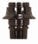 Satco | 80-1094 | Candelabra European Style Socket Brown Phenolic