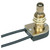 Satco | 80-1134 | On-Off Metal Rotary Switch 5/8" Bushing 6A-125V 3A-250V Brass