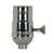 Satco | 80-1349 | On-Off Turn Knob Socket w/Removable Knob