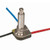 Satco | 80-1412 | 3-Way Metal Push Switch 6A-125V 3A-250V