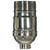 Satco | 80-1447 | Standard Keyless Socket 1/8 IPS 3 Piece Stamped Solid Brass P