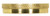 Satco | 80-1450 | Solid Brass Uno Ring Polished Brass 1-1/4" ID 1-1/2" OD