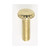 Satco | 90-022 | Steel Knurled Head Thumb Screw 8/32 1/2" Length Brass Plated