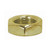 Satco | 90-033 | Steel Locknut 1/8 IP 9/16" Hex 3/16" Thick Brass Plated