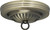 Satco | 90-053 | Ribbed Canopy Kit Antique Brass Finish 5" D 7/16" Cent