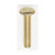 Satco | 90-059 | Steel Knurled Head Thumb Screws 8/32 3/4" Length Brass Plated