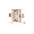 Satco | 90-1544 | Horizontal Screw Down Socket 2-Pin Lamps GX23 and GX23-2 Base