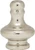 Satco | 90-1711 | Large Pyramid Knob Polished Chrome Finish