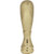 Satco | 90-1717 | Bullet Finial 2" Height 1/4-27 Polished Brass Finish