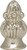 Satco | 90-1725 | Bud Finial 1-3/8" Height Polished Chrome Finish