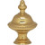 Satco | 90-1735 | Urn Finial 1-7/16" Height Polished Brass