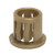Satco | 90-1825 | Nylon Snap-In Bushing For 3/8" Hole Gold Finish