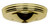 Satco | 90-1897 | Smooth Canopy Brass Finish 5" D