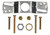 Satco | 90-1926 | Smooth Canopy Kit and Matching Hardware Brass Finish