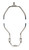 Satco | 90-2023 | Light Duty Harp Polished Nickel 9-1/2" Height