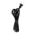 Satco | 90-2034 | 12 Ft. 18/2 SPT-1 Cord Set Black 72" Hank 150 Carton Polarize