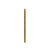 Satco | 90-2158 | 1/8 IP Solid Brass Nipple Unfinished 6" Length 3/8" Wide