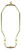 Satco | 90-221 | Light Duty Harp Polished Brass 9" Height