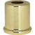 Satco | 90-2277 | Steel Spacer 7/16" Hole 1" Height Brass Plated