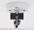 Satco | 90-235 | 2-Light Glass Fixture Holder with Pull Chain White