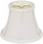 Satco | 90-2360 | Clip On Shade White Shantung 3" Top