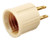 Satco | 90-438 | Polarized Socket Outlet Adapter Medium Base 660W 125V