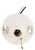Satco | 90-481 | 4 Terminal White Phenolic Pull Chain Receptacle