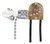 Satco | 90-505 | On-Off Canopy Switch Single Circuit White Cord Nickel
