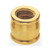 Satco | 90-623 | Brass Coupling 1/2" Long 1/4 F x 1/8 F Burnished and Lacquered
