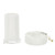 Satco | 90-2499 | GU24 Fluorescent Pull Chain Receptacle & Lens 15W