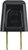 Satco | 90-2609 | Quick Connect Plug Polarized 18/2 SPT-2 Black Finish