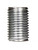 Satco | 90-302 | 1/4 IP Steel Nipple Zinc Plated 3/4" Length 1/2" Wide