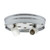 Satco | 90-757 | 8" 2-Light Ceiling Pan Chrome Finish