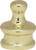 Satco | 90-959 | Small Pyramid Knob 3/4" Height 1/8 IP Polished Brass Finish