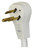Satco | 91-220 | 6 Outlet Surge Strip 3 Cord 245 Joules