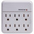Satco | 91-223 | 6 Outlet Surge Wall Tap Indoor Use Only 540 Joules 15A-120V 1