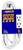 Satco | 93-5047 | 9 Foot Extension Cord White Finish 16/3 SJT Indoor Only 13A-1