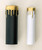 Satco | S70-372 | 2 Candle Covers White with Gold Drip 4" Height