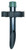 Satco | SF76-638 | Mounting Post 2" D Green Finish