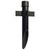 Satco | SF76-643 | Mounting Post 2 Black with black cap